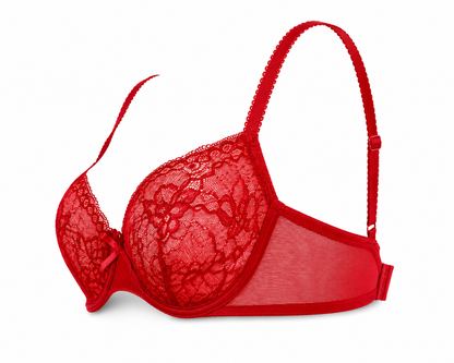 The Kandy Store Scarlet Lace Underwire Bra – Medium